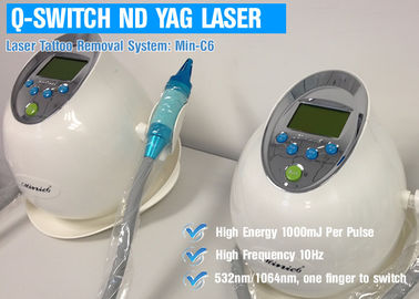 Επεξεργασία λέιζερ ND YAG αερόψυξης νερού για την αφαίρεση τρίχας/την αφαίρεση χρώσης