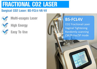 Υψηλής ενέργειας μηχανή λέιζερ του CO2 κλασματική για την αφαίρεση σημαδιών δερμάτων/την επεξεργασία ακμής