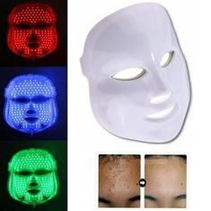 Του προσώπου προσαρμοσμένο μάσκα λογότυπο μηχανών Phototherapy των οδηγήσεων PDT για τη λεύκανση προσώπου