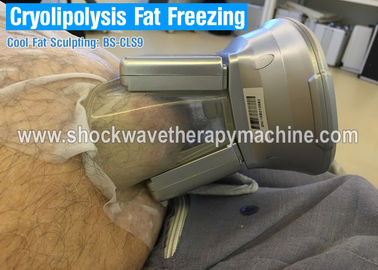 4D μηχανή αδυνατίσματος σώματος που παγώνει το παχύ πλαίσιο 360 που δροσίζει 4 λαβές Cryolipolysis
