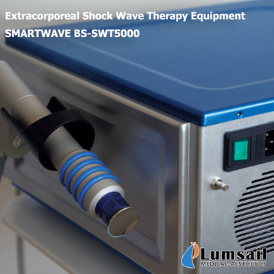 Έξυπνη Shockwave φυσιοθεραπείας Pnumatic κυμάτων ανακούφιση πόνου θεραπείας στο μπλε