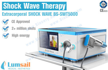 1-5Bar υψηλής ενέργειας Shockwave μηχανή θεραπείας για την κλινική/πελματικό Fasciitis