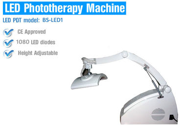 Η μηχανή Phototherapy των οδηγήσεων αναζωογόνησης PDT δερμάτων με δύο κεφάλια για μειώνει τις γραμμές ρυτίδων
