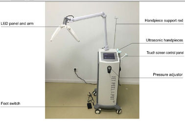 Μηχανή αποφλοίωσης δερμάτων θεραπείας οξυγόνου, μηχανή αναζωογόνησης προσώπου για την αναζωογόνηση δερμάτων
