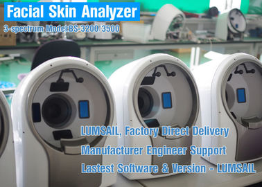 Ελαφρύς εξοπλισμός ανάλυσης UV/δερμάτων της PL για τη φροντίδα δέρματος με 3: 4 σύστημα πρόβλεψης