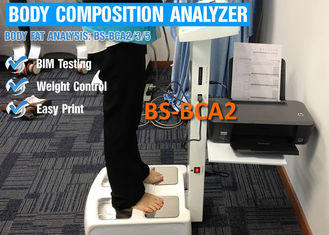 Συσκευή ανάλυσης σύνθεσης σώματος οθόνης αφής για το λίπος σώματος/ανάλυση διατροφής με τον εκτυπωτή