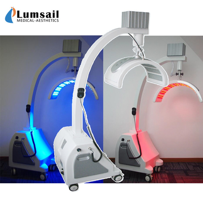 Πολυ λειτουργίας συσκευές θεραπείας μηχανών, μπλε και κόκκινου φωτός θεραπείας φωτονίων ελαφριές
