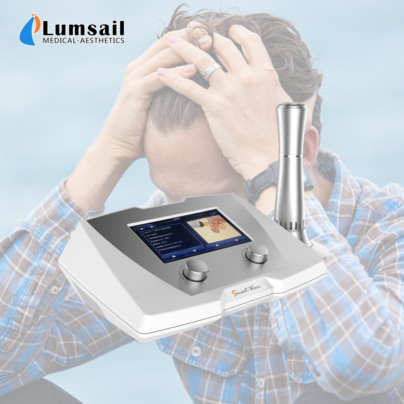 Low Intensity Shockwave Therapy (Lieswt) Ed Shock Wave Therapy Equipment With Professional Pre-Set Protocols